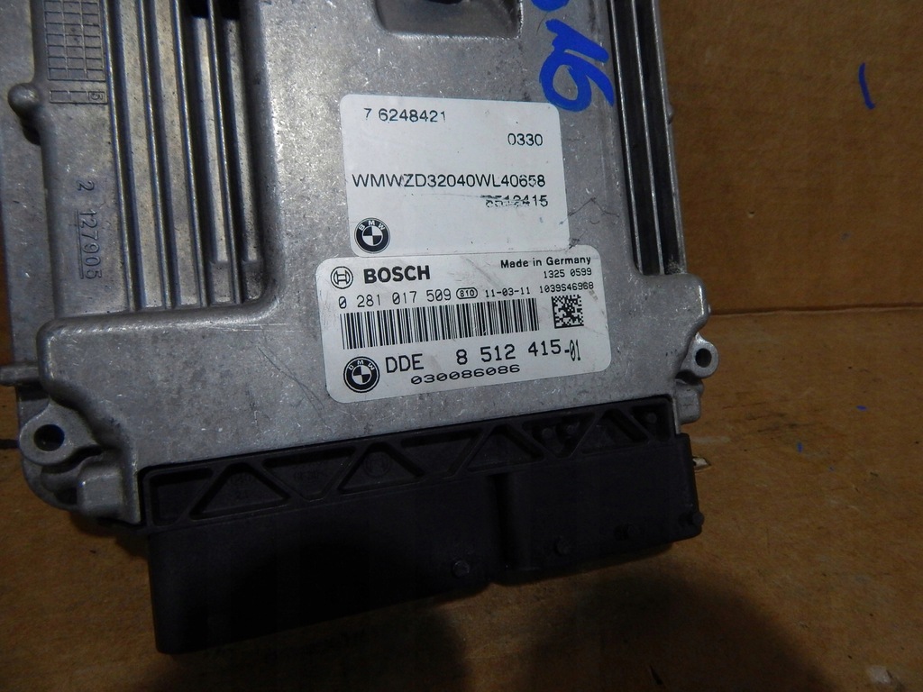 фото №3, Бортовий комп'ютер двигуна mini r56 1.6 16v