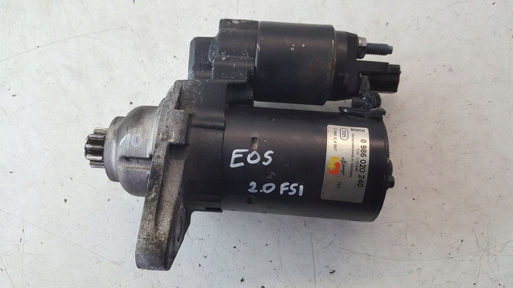 фото №1, Стартер vw eos 2,0 fsi