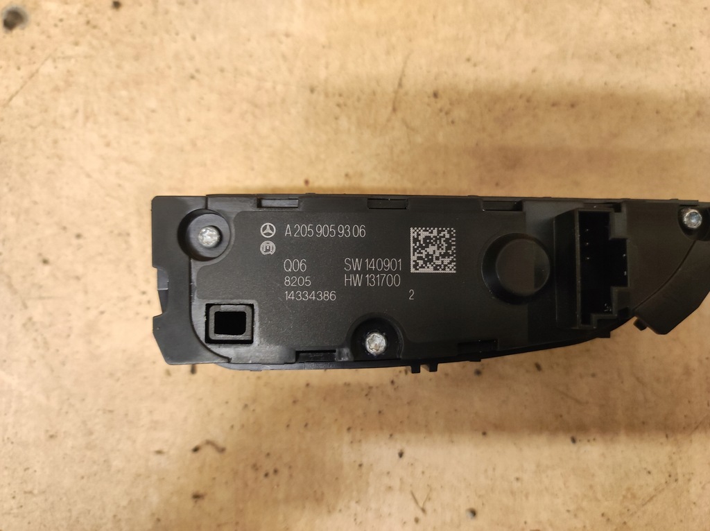 фото №7, Панель перемикач керування гучність радіо навігації c klasa w205 205