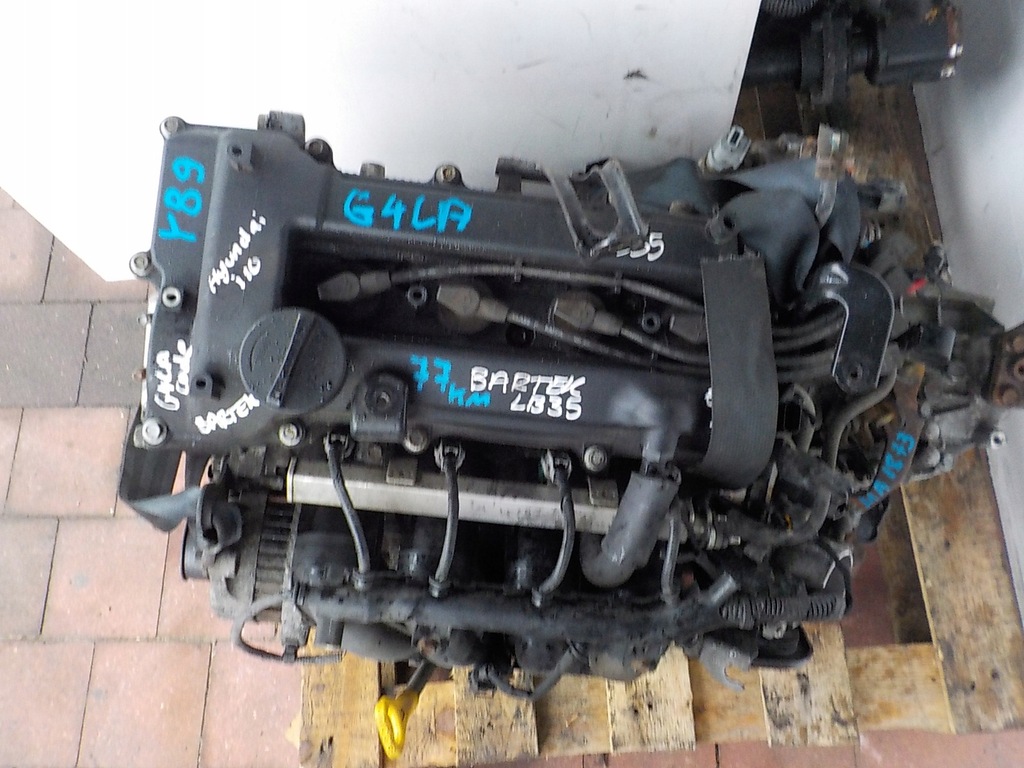 фото №15, Hyundai i10 i20 09r 1.2 16v 77km двигун g4la kompletny film