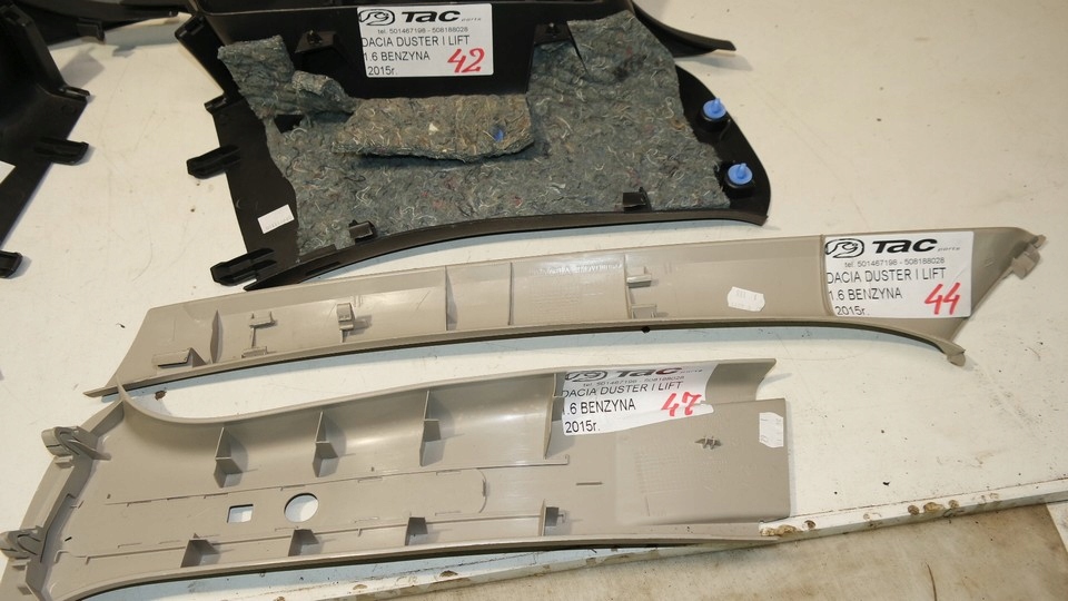 фото №8, Пластик защита стойка левая правая a b c duster i