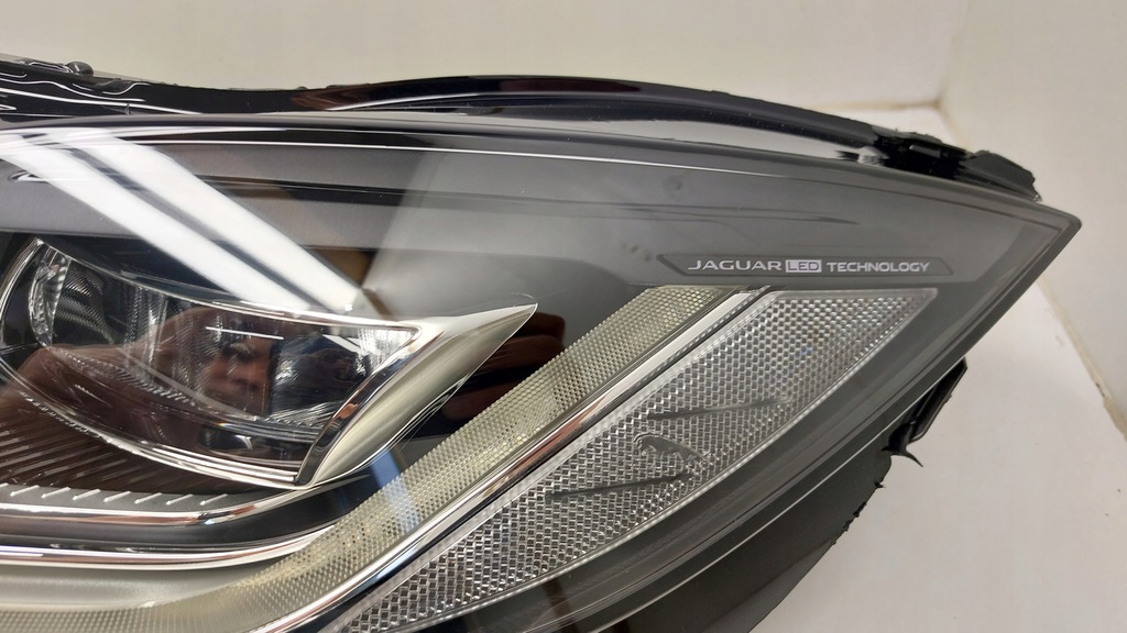 фото №14, Лампа ліва фара led jaguar i-pace x590 mid rt m9d3-13w029-eb 18-22 eur