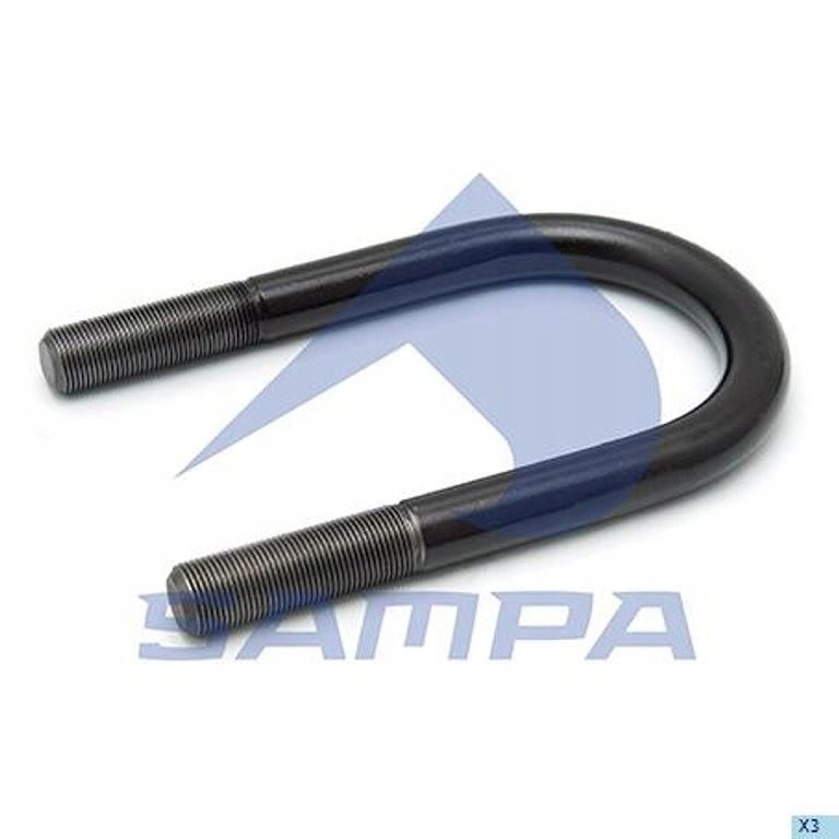 фото №1, Скоба ресора rvi m20x1,5x92x185 dxi перед krotsze sampa 079.069