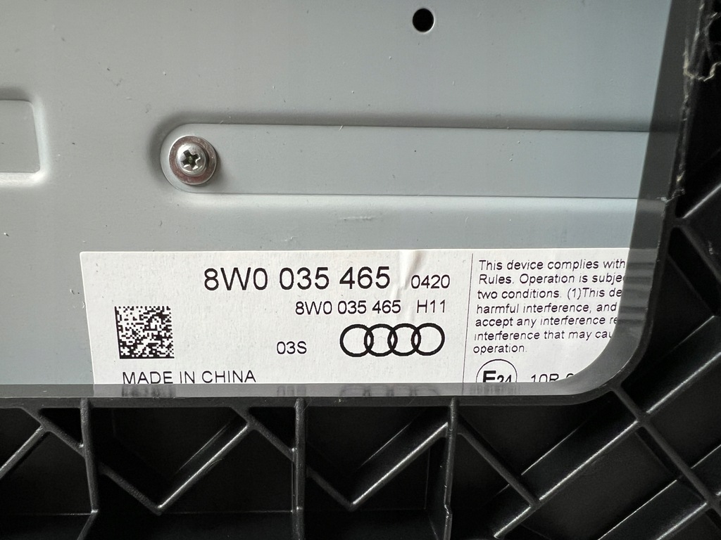 фото №8, Аудиосистема bang olufsen audi rs5 s5 a5 8w f5 8w0035465 8w9035382c