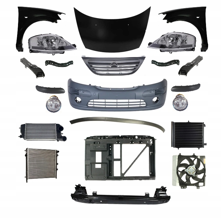 фото №1, Citroen c3 fc i 2002-2005 kompletny перед капот