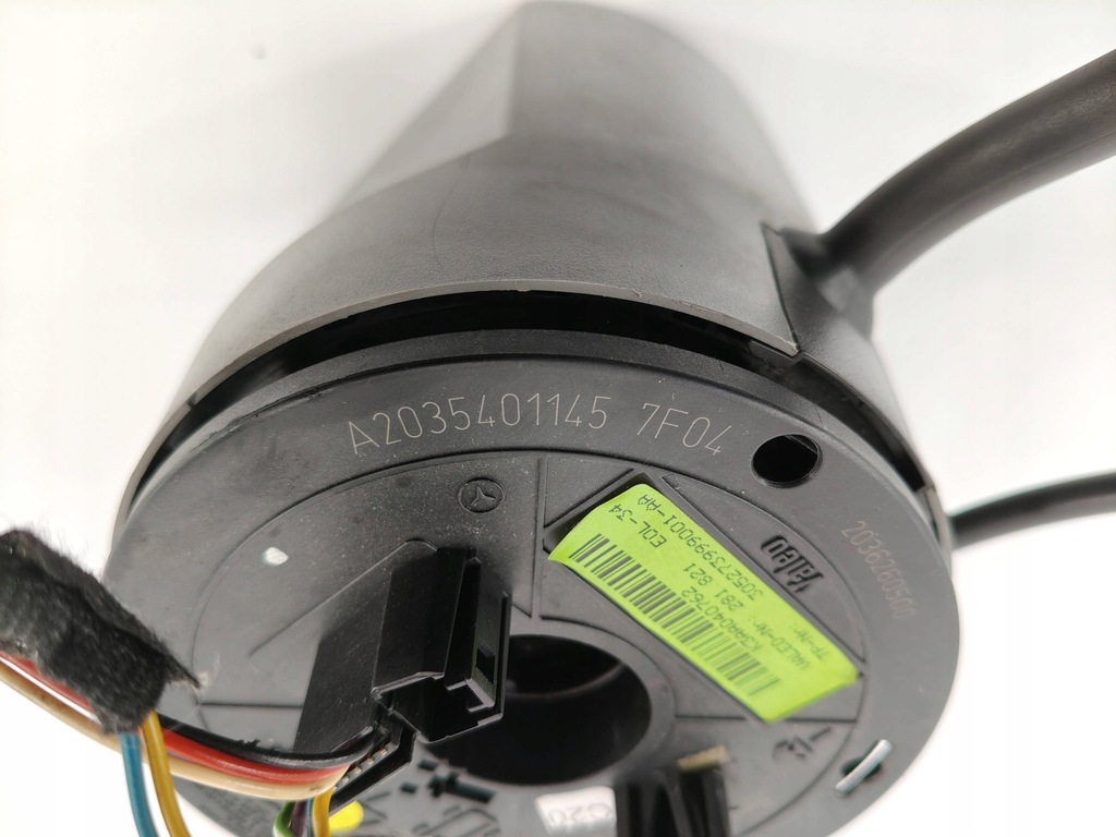 фото №7, Mercedes w203 переключатель лента датчик kąta поворота a2035401145