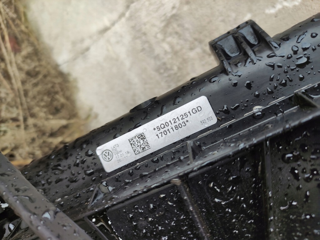 фото №7, Skoda karoq 1.0 tsi радиатор wody 5q0121251gd + вентилятор 5q0959455bf