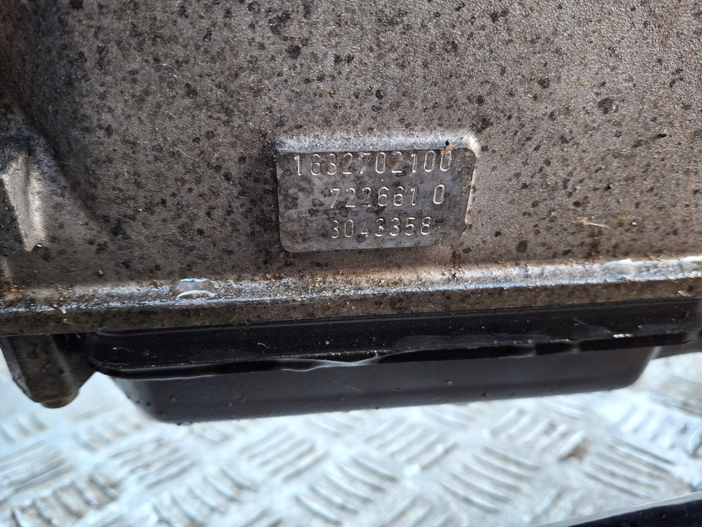 фото №7, Mercedes w163 ml 2.7cdi коробка передач передач редуктор wał 1632702100 7226610