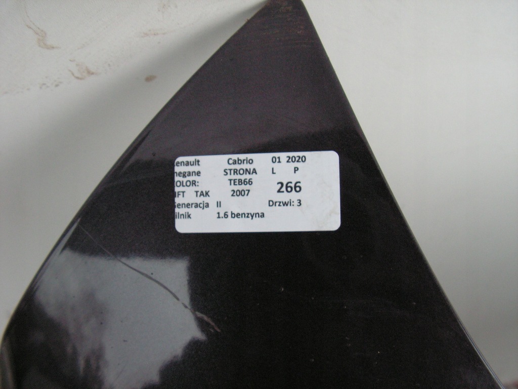 фото №7, Кришка багажника багажника renault megane teb66 cabrio