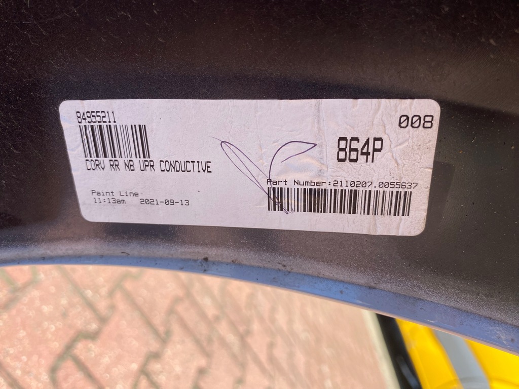 фото №12, Chevrolet corvette c8 2020- бампер задня задній