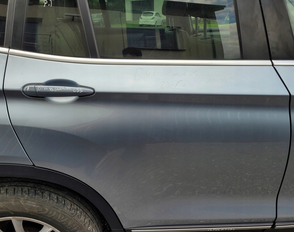 фото №1, Дверь правый задняя задние bmw x3 f25 896 bluewater org лак c55