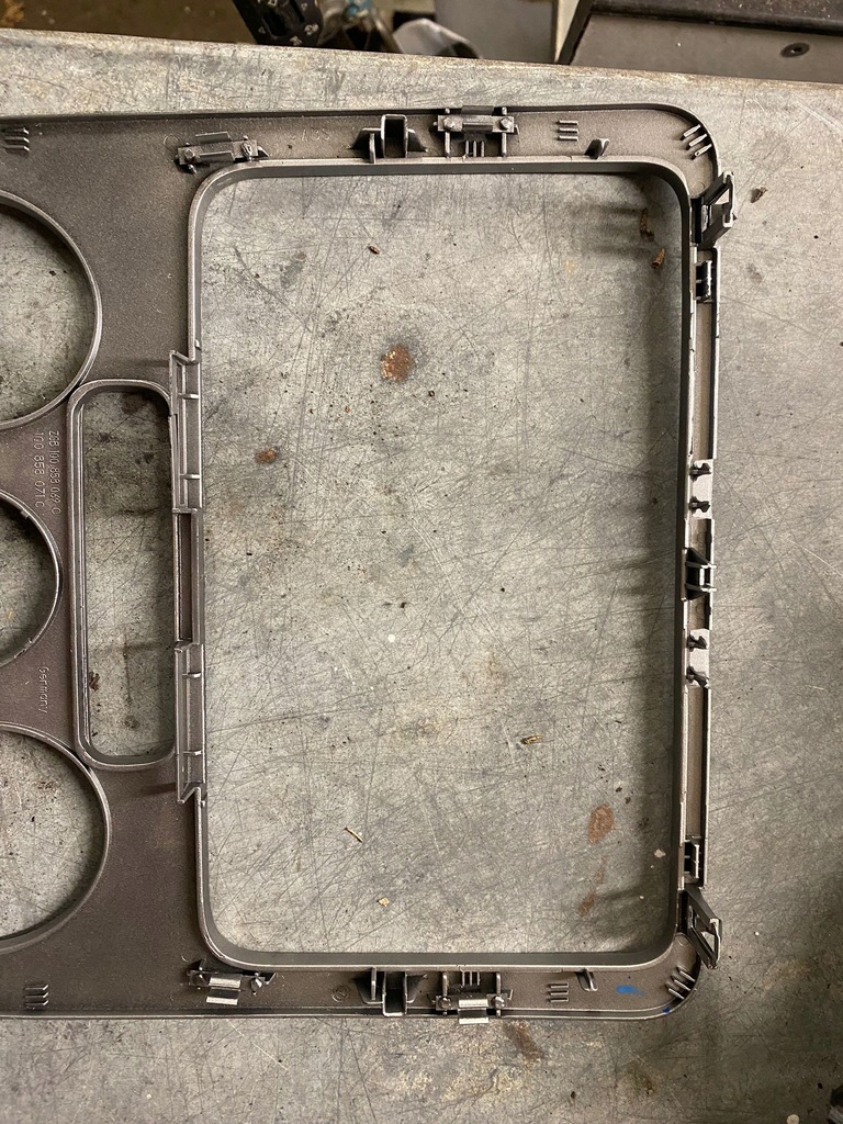 фото №4, Рамка dekor защита радио навигации vw scirocco eos 1q0858071g