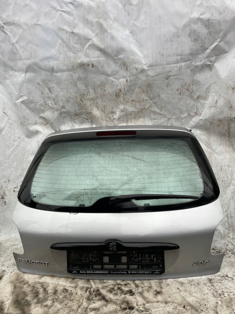 фото №1, Peugeot 206 hb 3d крышка багажника задняя задняя комплектная