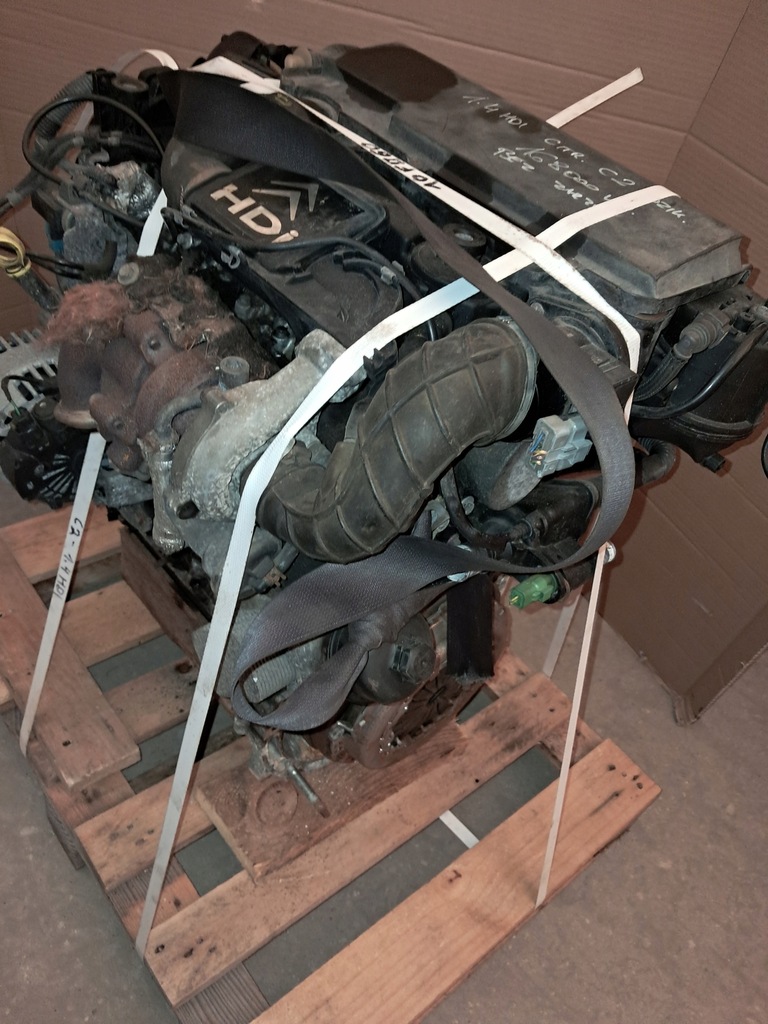 фото №10, Двигатель 1.4hdi 8hz kompletny citroen c3 206 c2 mazda pewniak do монтажа film