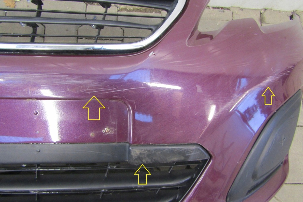 фото №8, Бампер перед передний peugeot 108 14-19 светодиоды