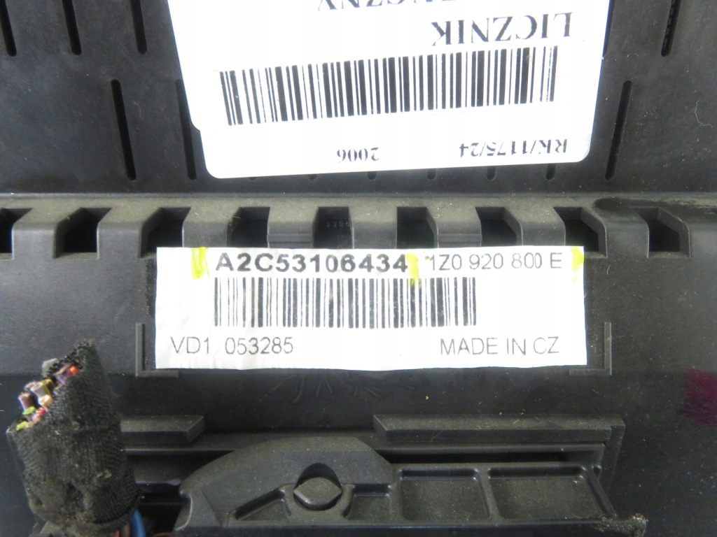 фото №6, Счетчик skoda octavia ii 1.9 tdi 1z0920800e a2c53106434