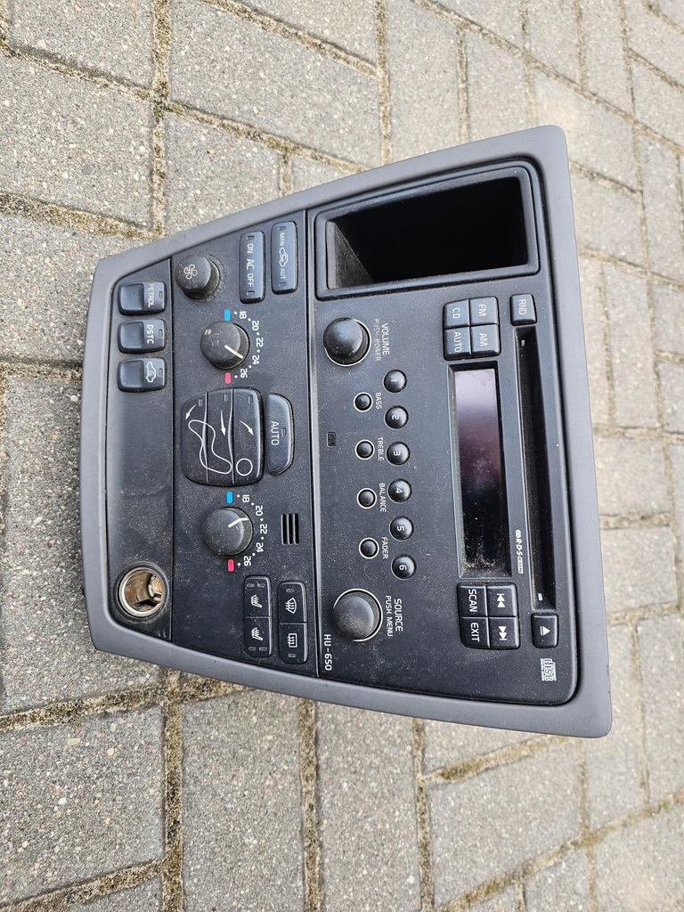 фото №1, Volvo оригінальний номер hu-650 радіо volvo s60 v70 xc7- 04-09r