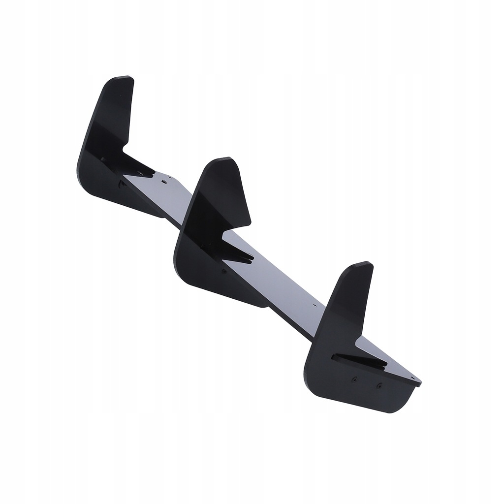 фото №15, Чёрный блестящий диффузор заднего бампера w