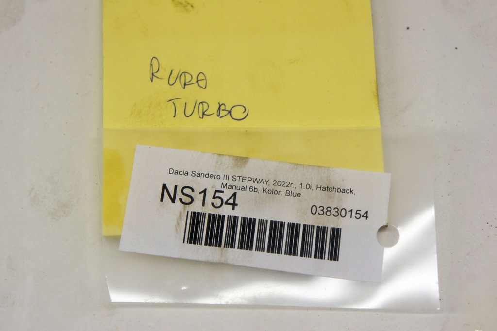 фото №7, Ns154 dacia sandero iii 1.0i шланг трубка