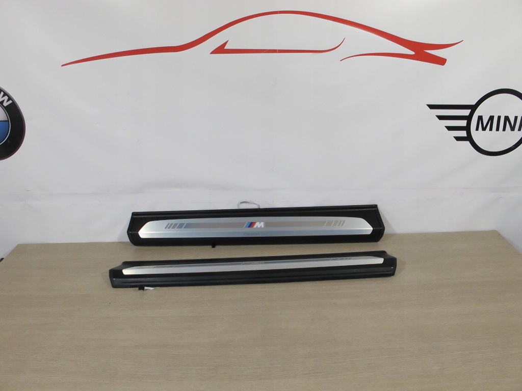 фото №1, Накладки пороговые bmw g14 карбон 8076665