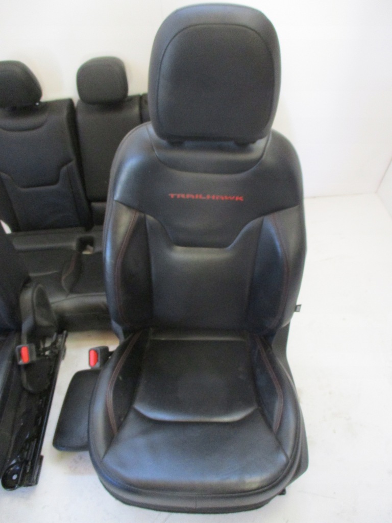 фото №9, Обивка кожа сиденья jeep compass ii trail hawk