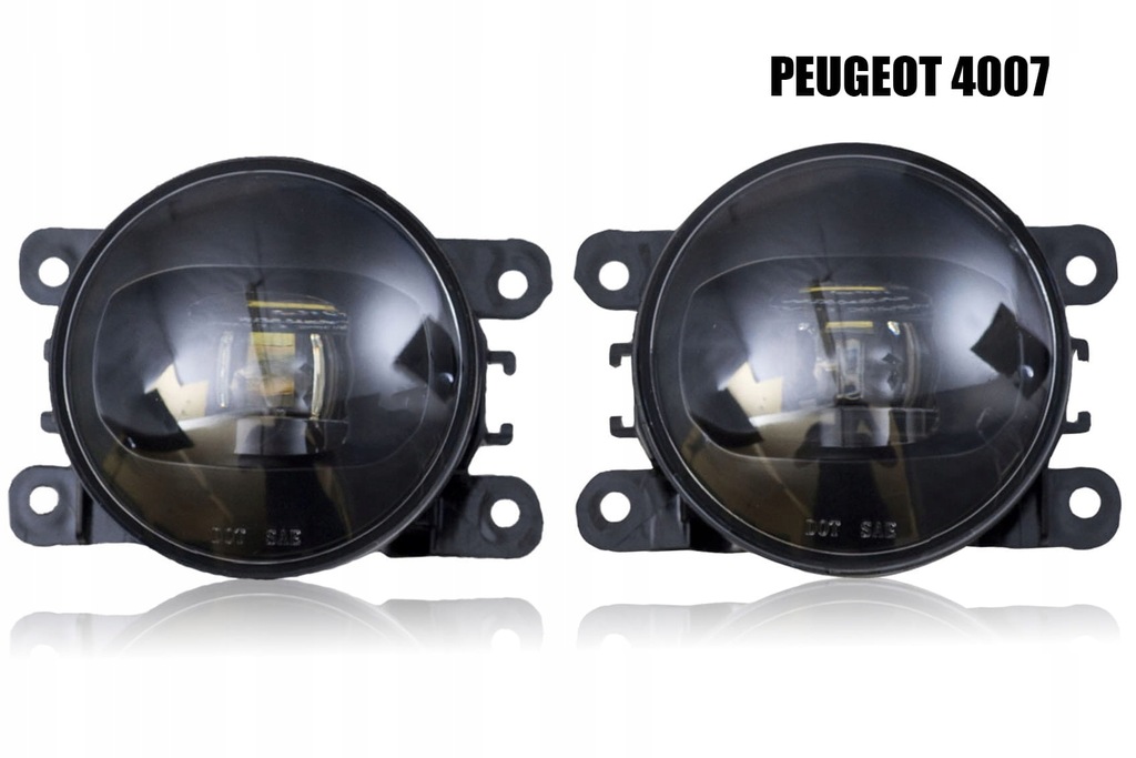 фото №1, Peugeot 4007 2007+ лампы противотуманные передние led комплект 09270157