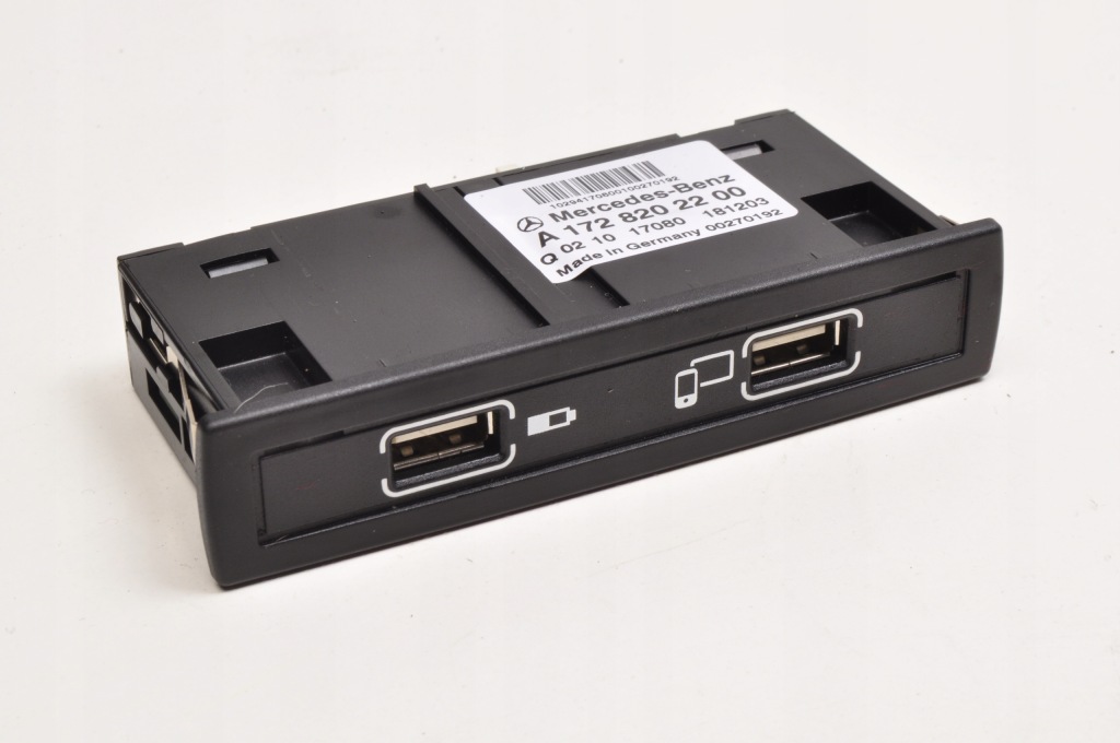 фото №1, Mercedes w117 w156 w176 вхід роз'єм usb a1728202200