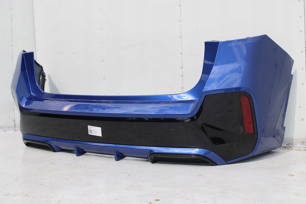 фото №11, Bmw x1 u11 задняя бампер + крышка багажника багажника + лампы лампа задний c31 blau niebi