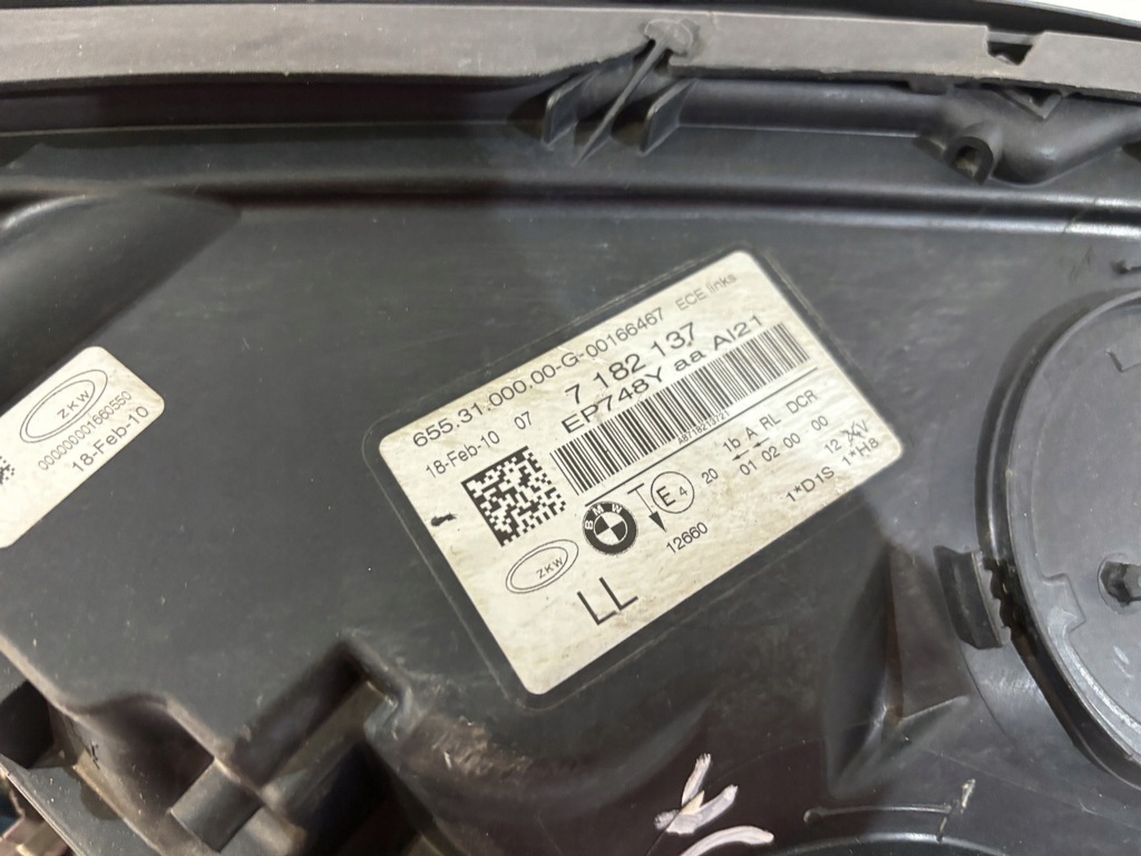 фото №11, Bmw 7 f01 f02 лампа bi-xenon левая - 17312