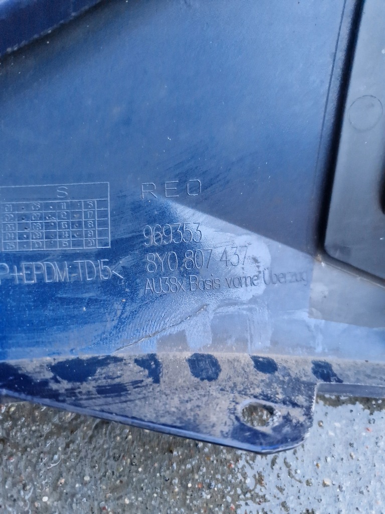 фото №9, Audi a3 8y 2020- бампер перед решітка бампера ліва права