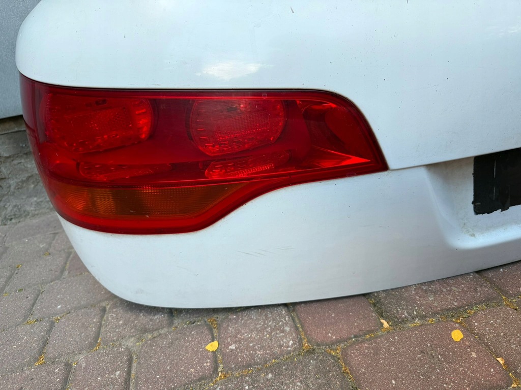 фото №11, Кришка багажника задня задня з скло audi q7 4l білий s-line спойлер