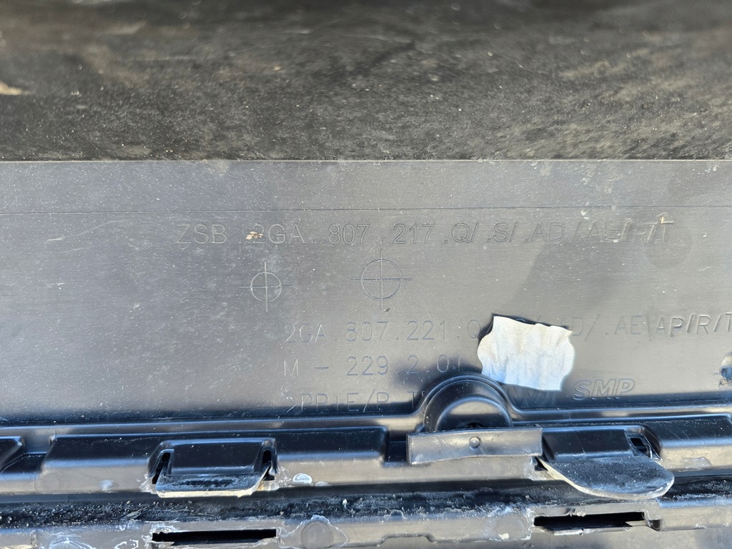 фото №8, Vw t-roc t roc lift 2ga 21- бампер перед передній решітка радіатора 2ga807217q