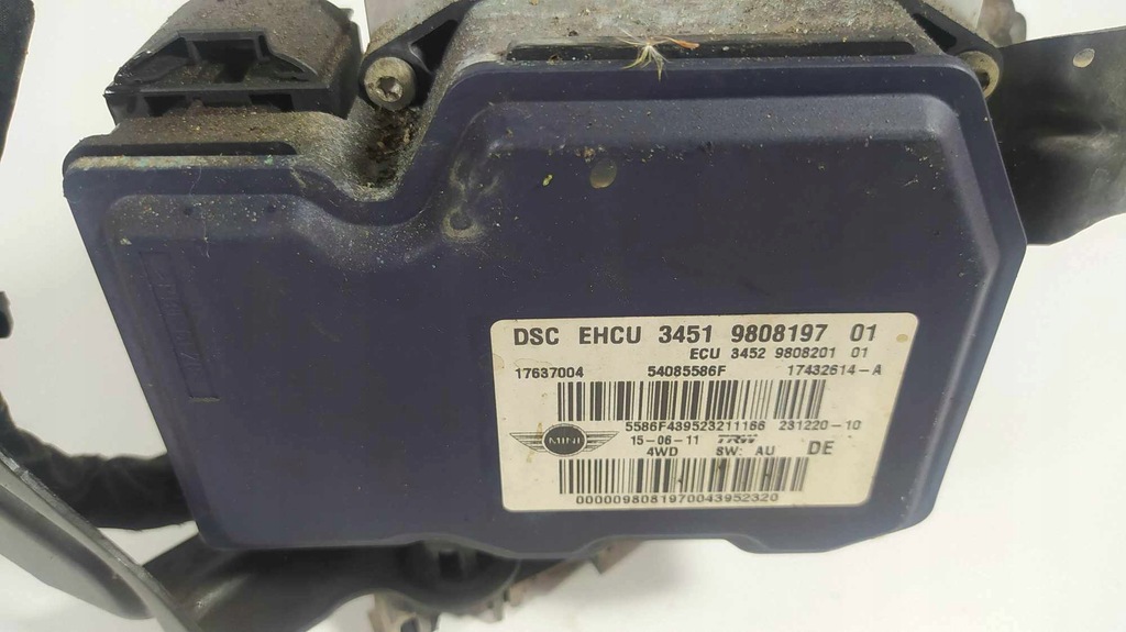 фото №3, Mini r60 countryman насос abs 9808197