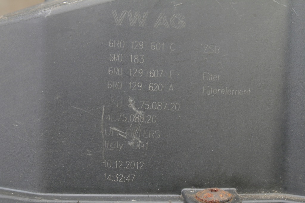 фото №7, Корпус фильтр воздуха vw polo iv 1.4