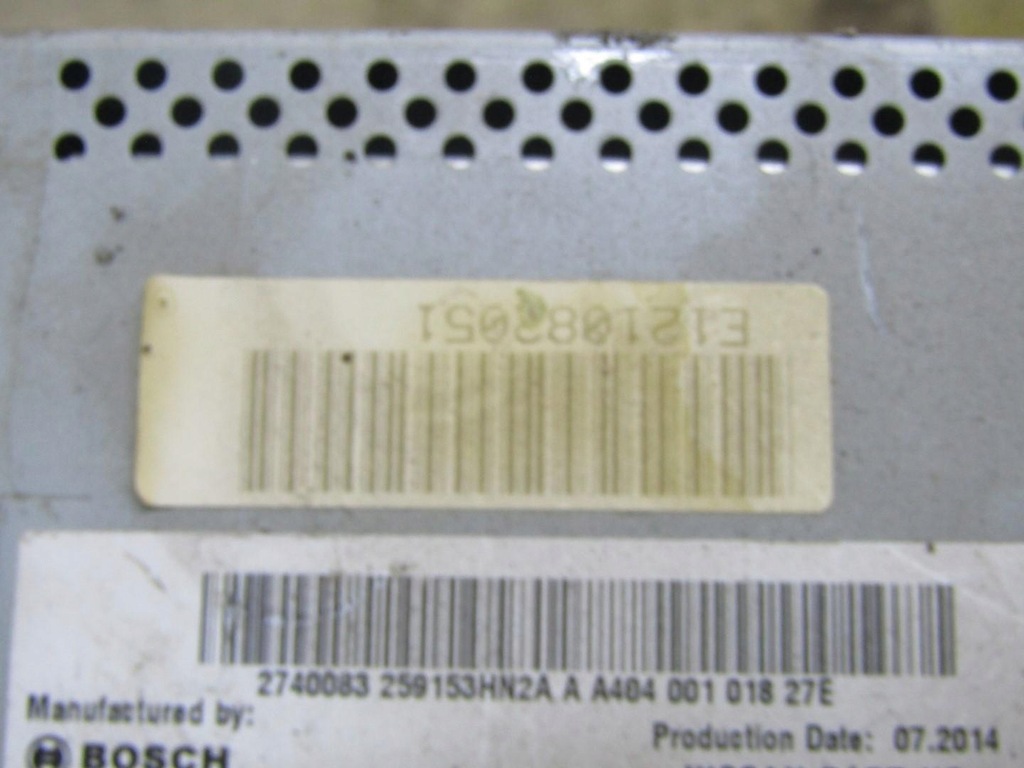 фото №7, Радио navi навигация экран дисплей nissan note ii e12 259153hn2a