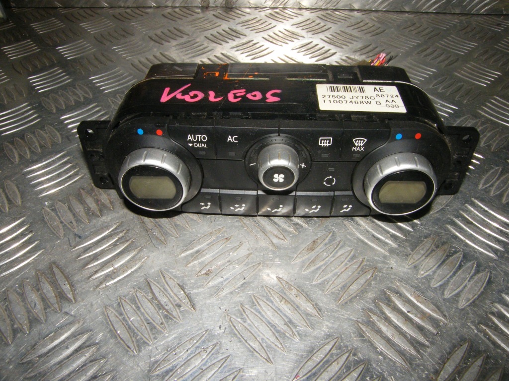 фото №1, Renault koleos i панель кондиционера 27500jy78c