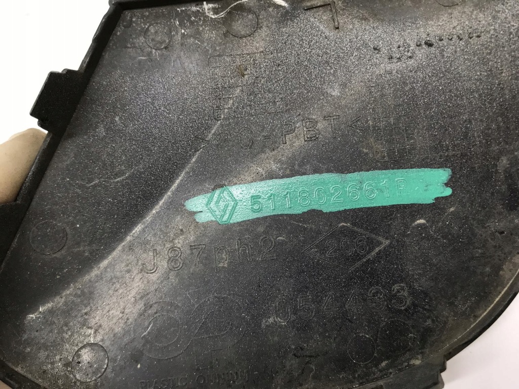 фото №4, Заглушка фаркоп бампера перед renault captur i lift 511802661r db