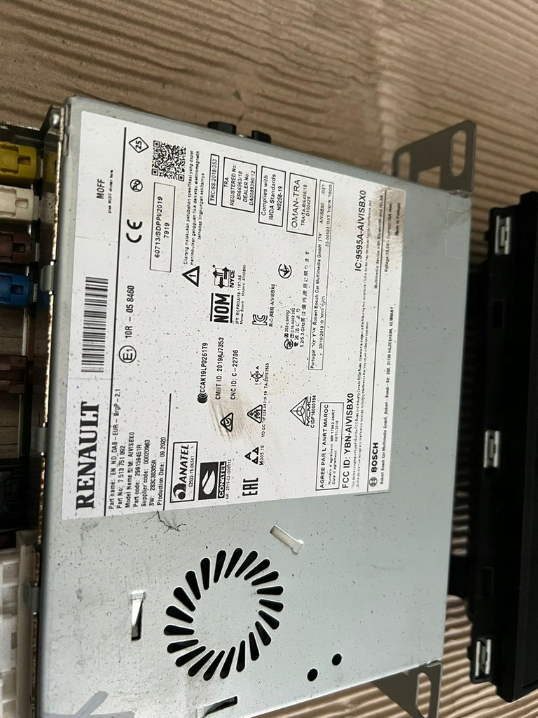 фото №3, Renault captur ii радио навигация планшет gps комплект 19-24 rok