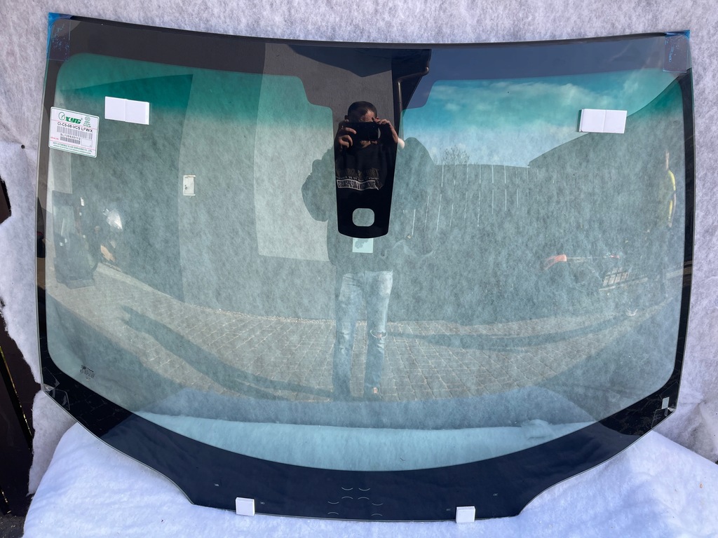 фото №1, Citroen c5 стекло передняя nowa датчик po 2008-