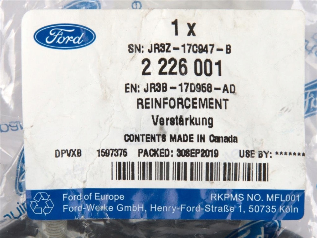 Направляющая бампера правый перед ford mustang 2017- Цена