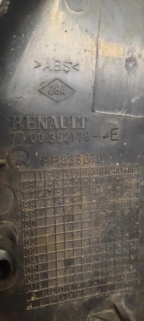 фото №3, Заглушка дзеркало 7700352178 renault master