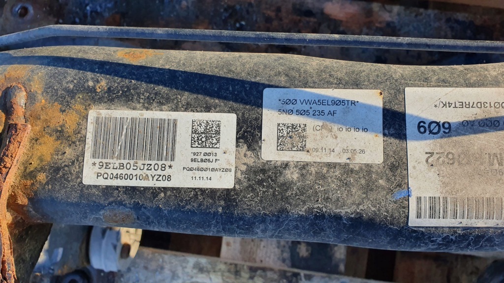 фото №6, Vw tiguan i 5n 4motion подрамник подрамник задняя подвеска