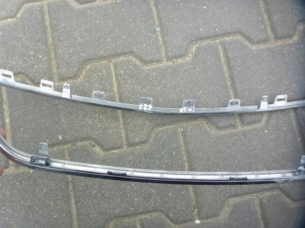 фото №12, Seat ibiza iv lift 6j0 хром молдинг рамка решетка бампера перед оригинал