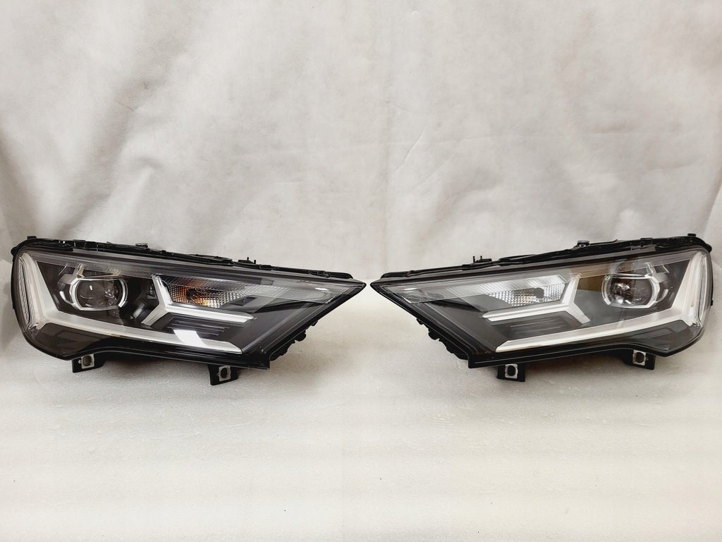 фото №1, Audi q7 4m0 lift лампа права ліва led повний