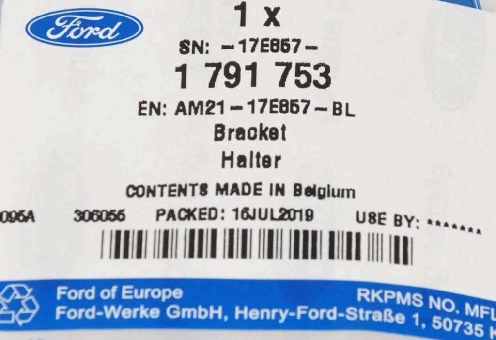 Направляющая бампера перед левый ford s-max mk1 2010-15 в Украине