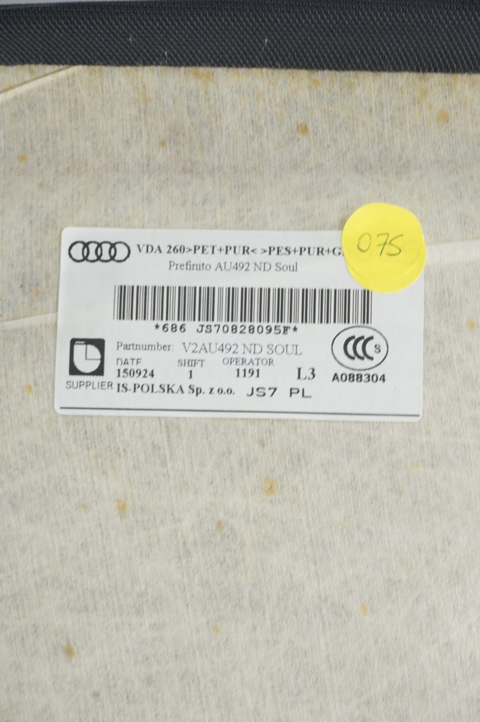 фото №13, Audi a4 b9 kombi s-line потолок 8w9867506b