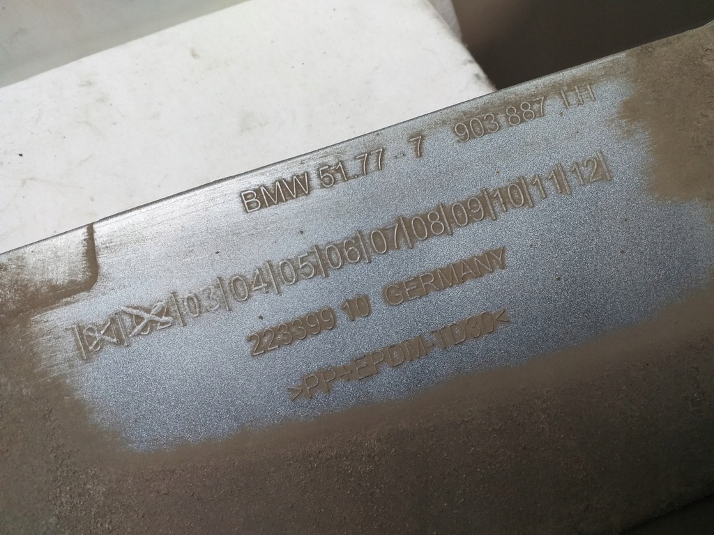 фото №9, Bmw 5 f10 накладка порог левая