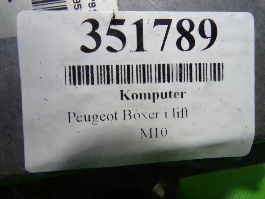 фото №9, Peugeot boxer i lift 2.8 бортовой компьютер блок управления двигателя 1351212080