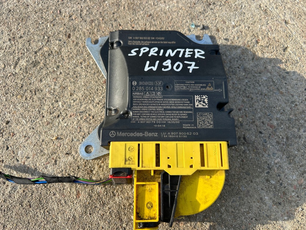 фото №1, Sprinter w907 модуль датчик подушка безпеки a9079006203 0285014933