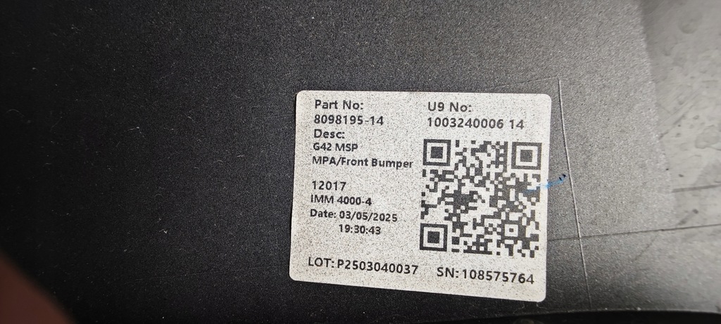 фото №12, Бампер перед bmw 2 g42 m-pakiet